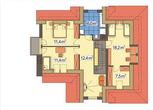 Poddasze projektu POD LASEM A