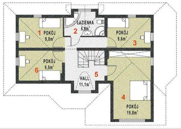 Poddasze projektu B 21