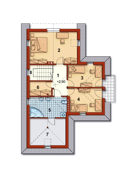 Poddasze projektu VIOLA