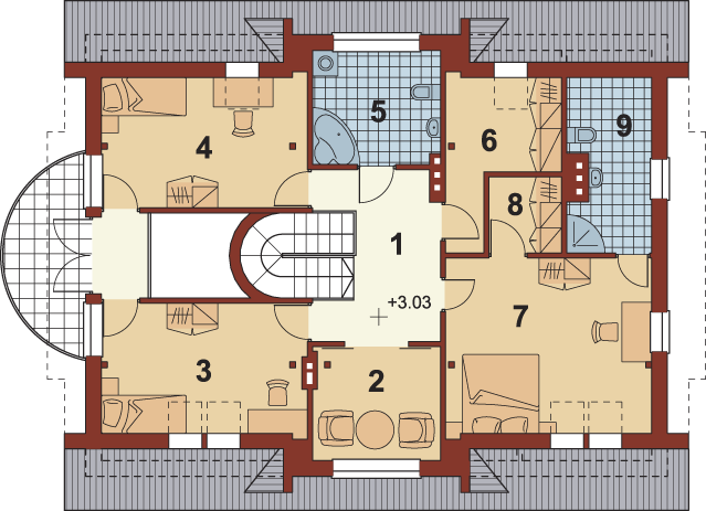 Poddasze projektu KUBUŚ