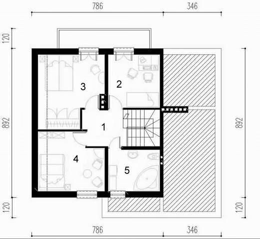 Poddasze projektu KACZ