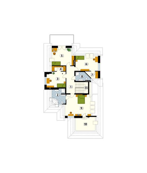 Poddasze projektu Bora 2