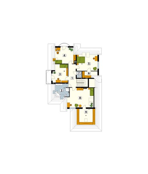 Poddasze projektu Bora 3