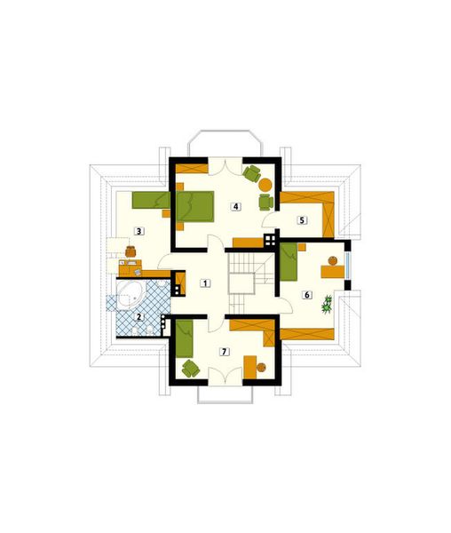 Poddasze projektu Gama 2