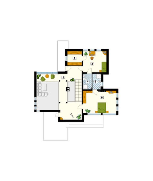 Piętro 1 projektu Mars