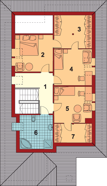 Poddasze projektu Kukułka