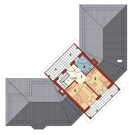 Poddasze projektu RONDO