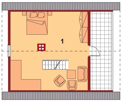 Poddasze projektu BR 171