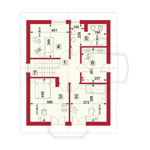 Poddasze projektu Soliera