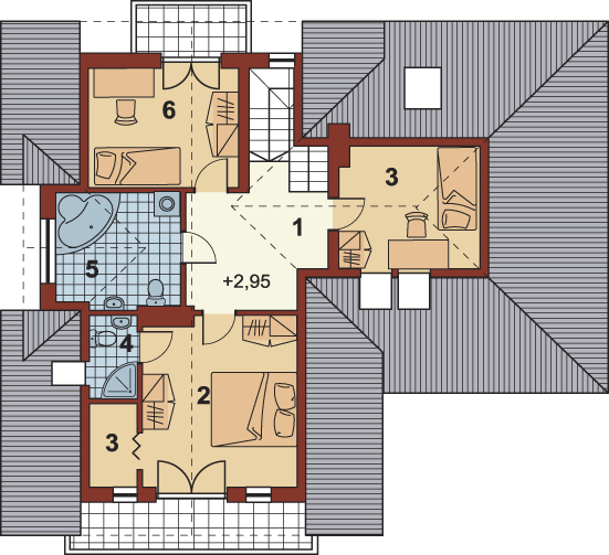 Poddasze projektu APS 133