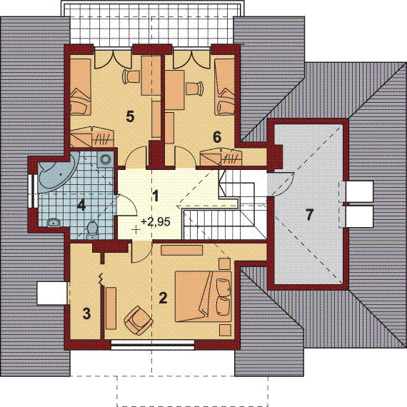Poddasze projektu APS 162