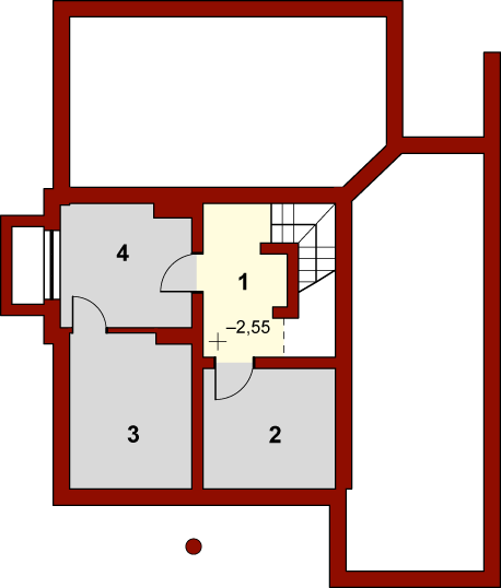Piwnica projektu APS 167