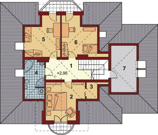 Poddasze projektu APS 168