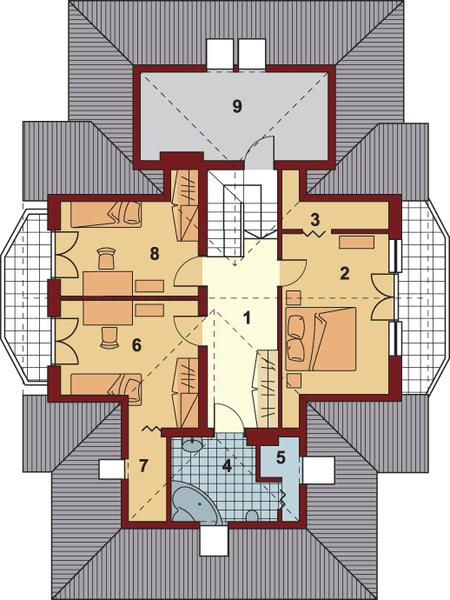 Poddasze projektu APS 171