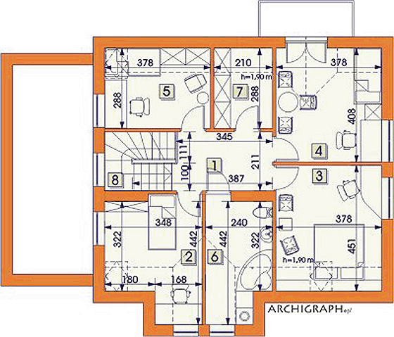 Poddasze projektu Ardore
