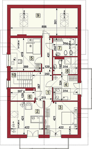 Poddasze projektu Cremona