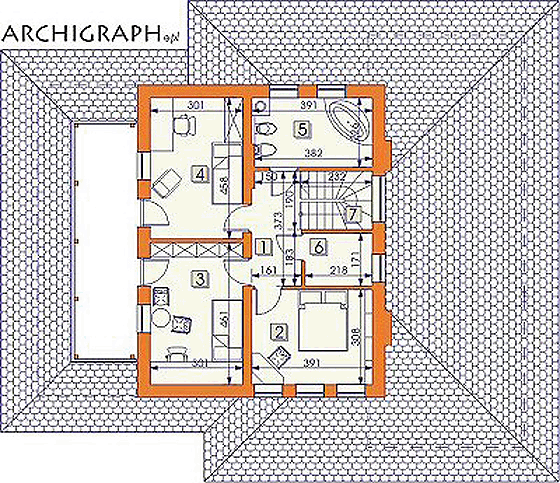 Poddasze projektu PADOVA II