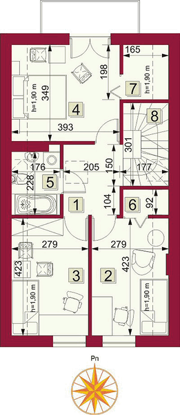 Poddasze projektu Polino II