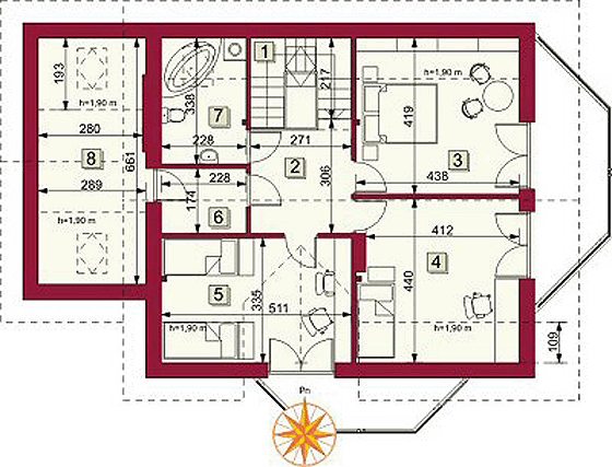 Poddasze projektu Salerno II