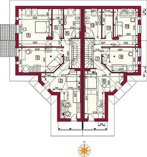 Poddasze projektu Triada III