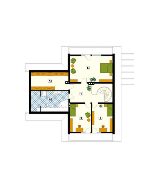 Poddasze projektu Sokół 2