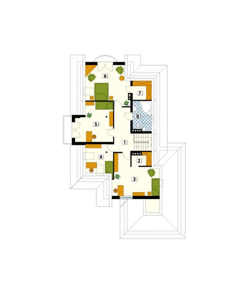 Poddasze projektu Sonata 2