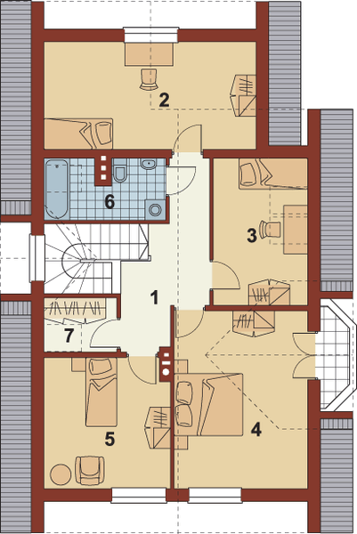 Poddasze projektu Salo