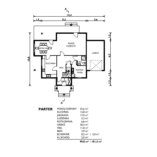 Parter projektu Agat - szkielet drewniany lekki