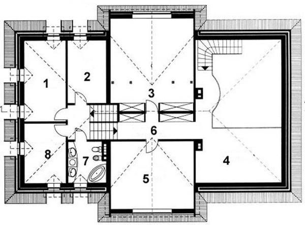 Poddasze projektu DWOREK 4