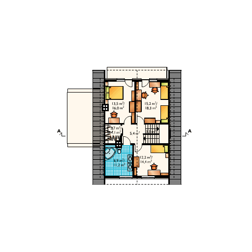 Poddasze projektu Fabian