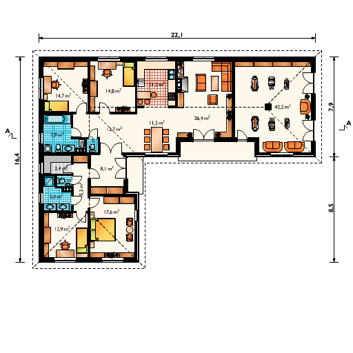Parter projektu Kastalia - murowana - ceramika