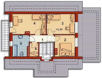 Poddasze projektu KRAB III