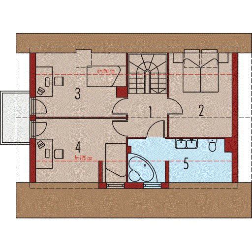 Poddasze projektu Radochna