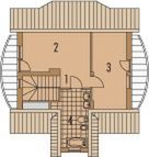 Poddasze projektu Ewa