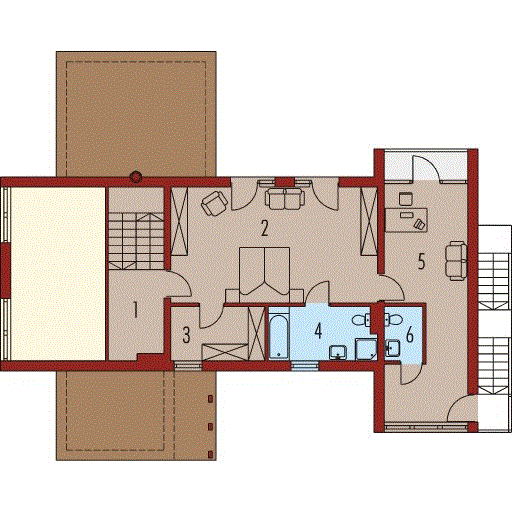 Piętro 1 projektu Elwis