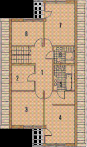 Poddasze projektu Aneta
