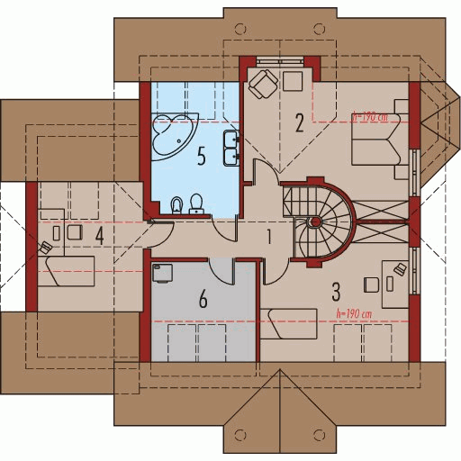 Poddasze projektu DO USUNIĘCIA Bianka (G1)