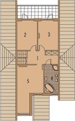 Poddasze projektu Janda G1