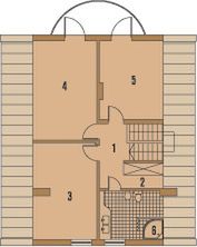 Poddasze projektu Krysia G1