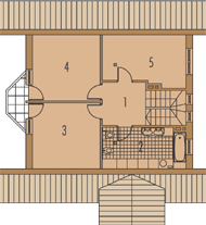 Poddasze projektu Hania (w. II)