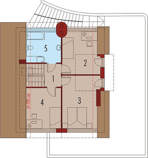 Poddasze projektu Fred