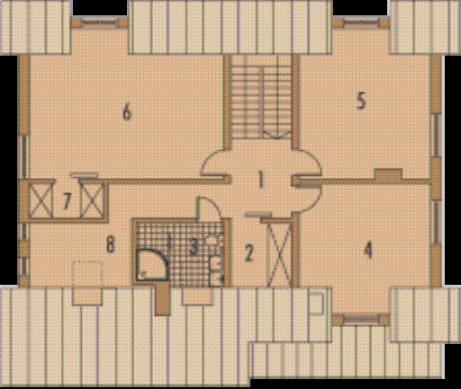 Poddasze projektu Gabriela