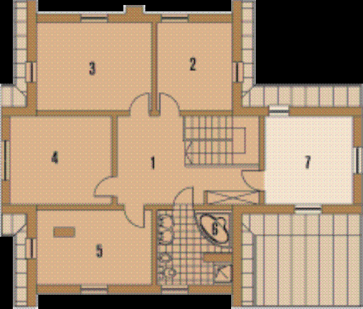 Poddasze projektu Helena