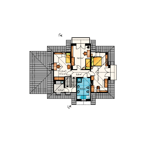 Poddasze projektu Klara Karo