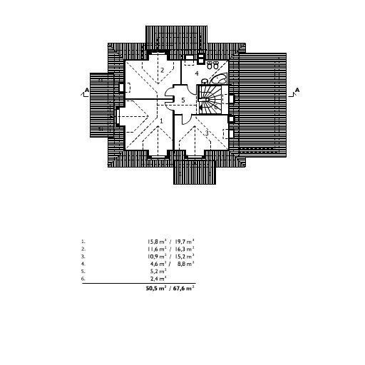 Poddasze projektu Bogusz