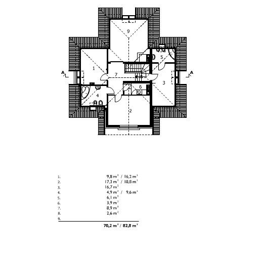 Poddasze projektu Paulina