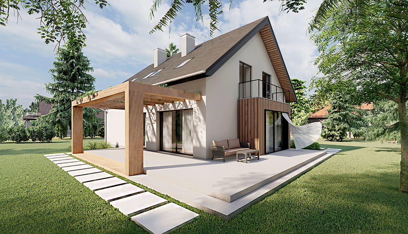 Projekt Domu Premium Home 03 135,06 M² - Koszt Budowy - EXTRADOM